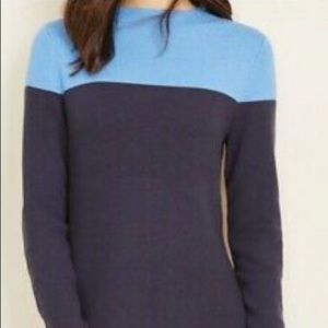 NWT Ann Taylor colorblock sweater dress